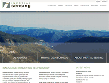 Tablet Screenshot of inertialsensing.com